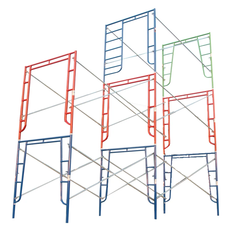 V-Style Walk Thru/Mason Fast Assemble Frame Scaffolding With Fast Lock For Construction