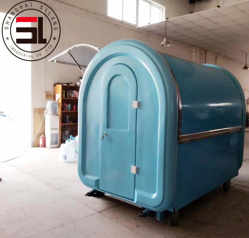 New design China manufacturer mobile food cart /ice cream food van with wheels