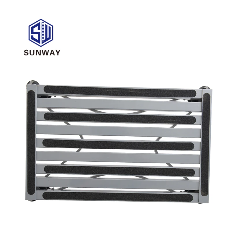 Aluminum Folding Platform Steps RV Step Stool with Anti-Slip Surface