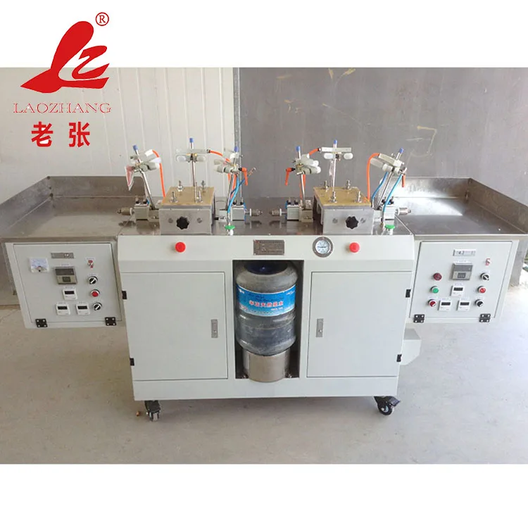 2017 New design two heads auto PLC aluminum baseball cap making machine