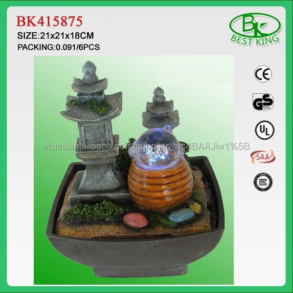 2017 Пагода с led настольный фонтан воды