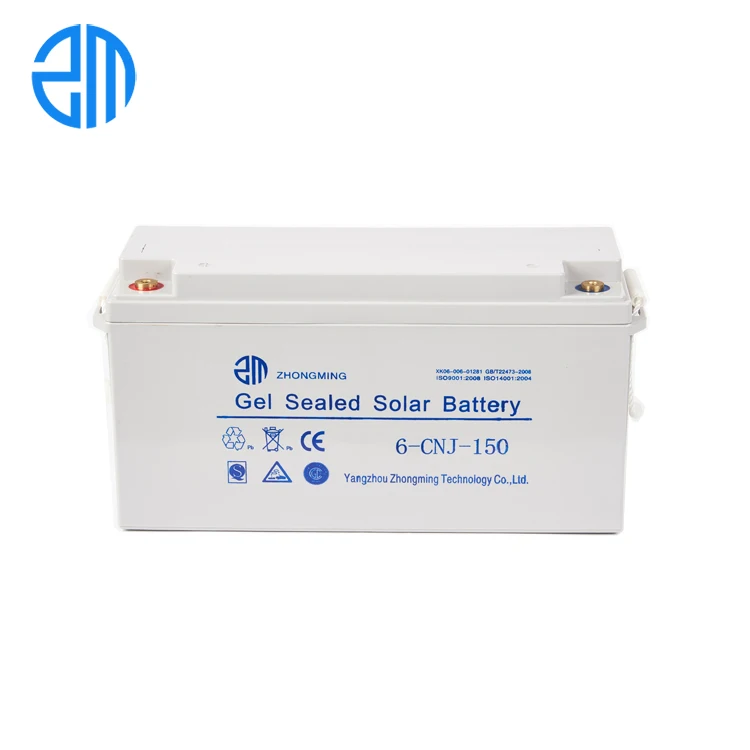 Long Life Factory Price150 AH GEL Solar Battery 12 Volt PV Solar System Battery