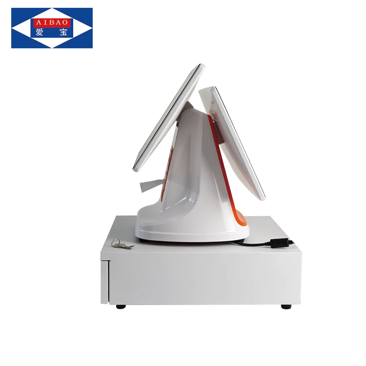 automatic electronic Flexible touch screen pos machine for coffee vending/pos system
