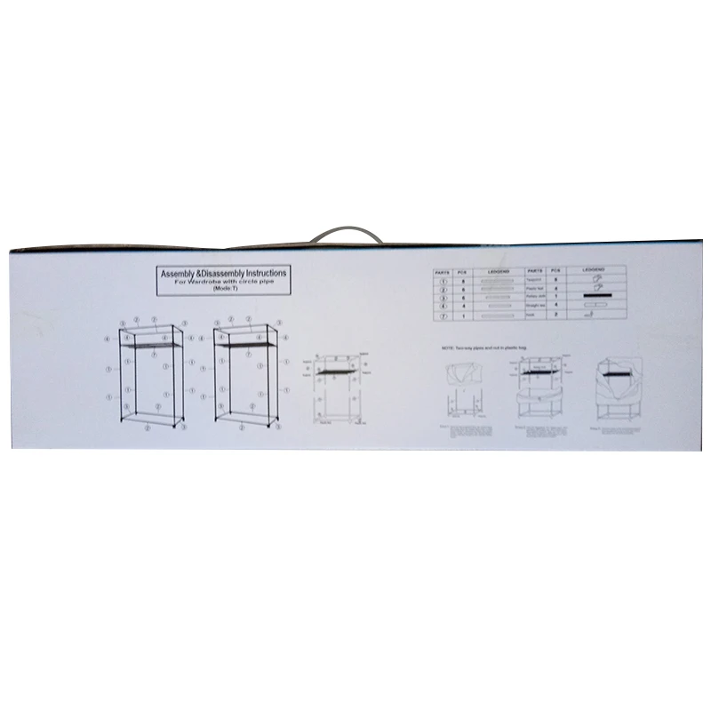 
Home Modern high-grade storage closet Non-woven fabric wardrobe foldable portable wardrobe storage closet almirah 