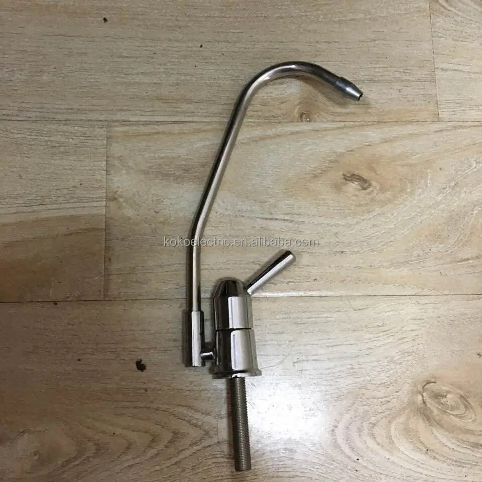 Goose-Neck drinking water Faucet for reverse osmosis water system