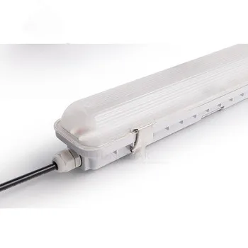 Светодиодная Тройная Водонепроницаемая световая полоса для очистки, Пыленепроницаемая и влагостойкая подсветка для мастерской, наружный дневной свет