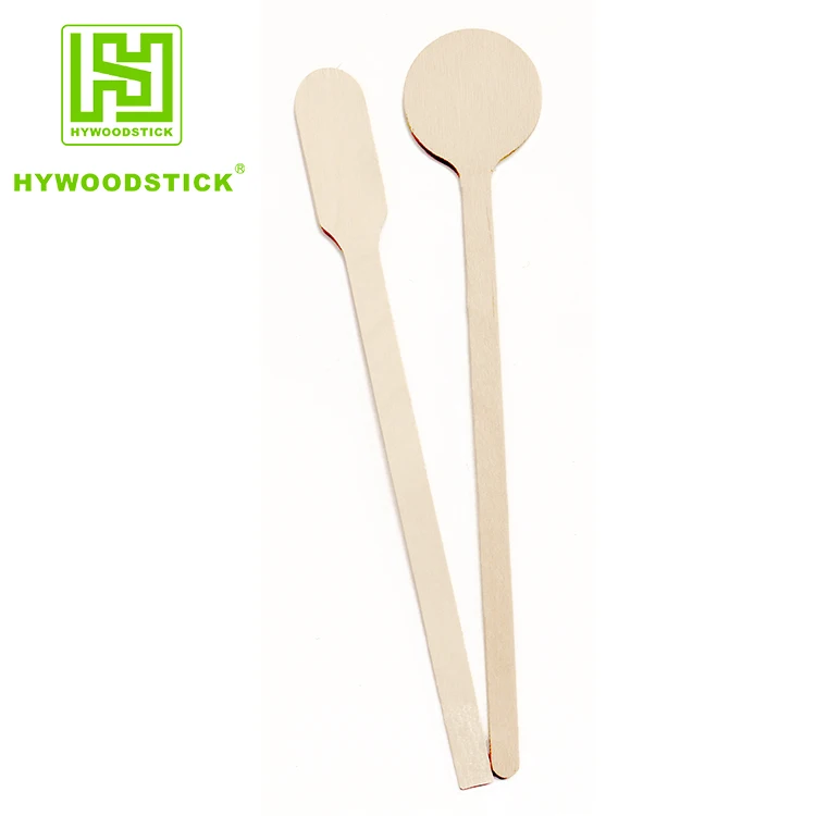 Custom Biodegradable Cocktail Stirrer Huiyou Bamboo Bar Tools Cocktail Picks Disposable Ice Cream Tool 10 Cartons All-season
