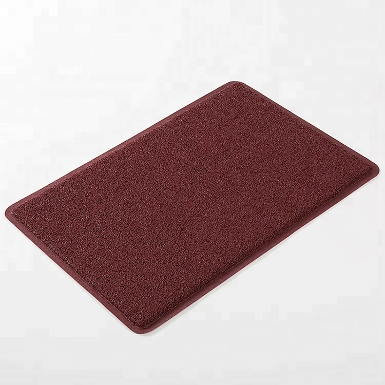 Прямая поставка с завода, высококачественный Коврик для пола в офисном стиле из коричневого ПВХ