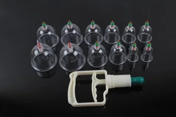 2020 Hot Sell cupping hijama cups set with 24 cups factory EO  cups cupping