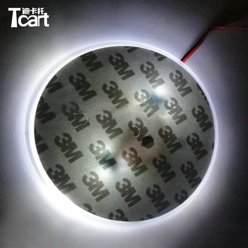 Tcart factory wholesale New Design Superbright Auto Light Emblem Badge Light 4D LED Car Logo