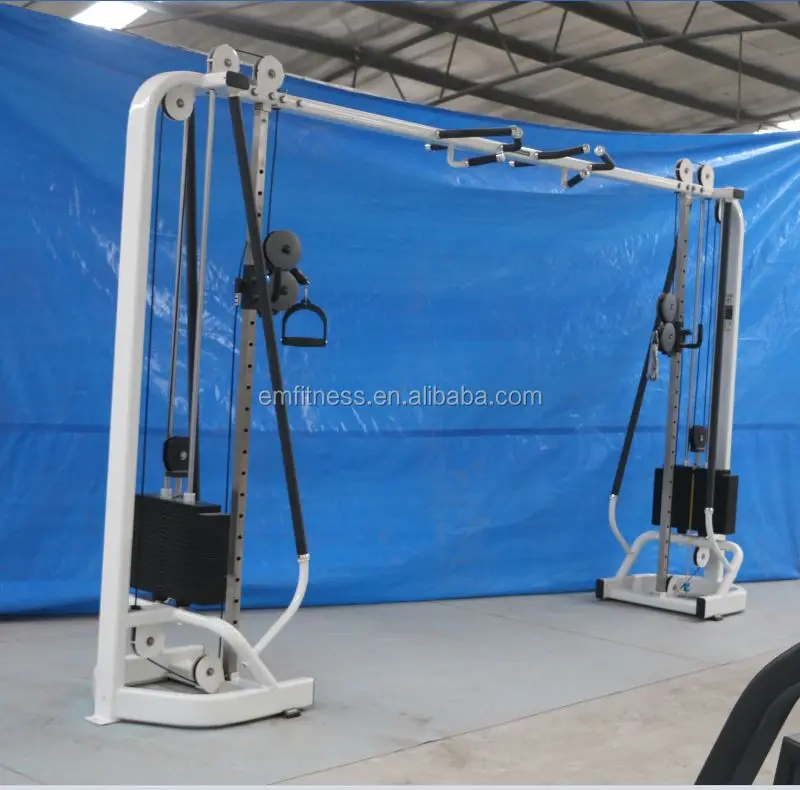 EM1026 adjustable cable crossover , cable machine fitness for gym