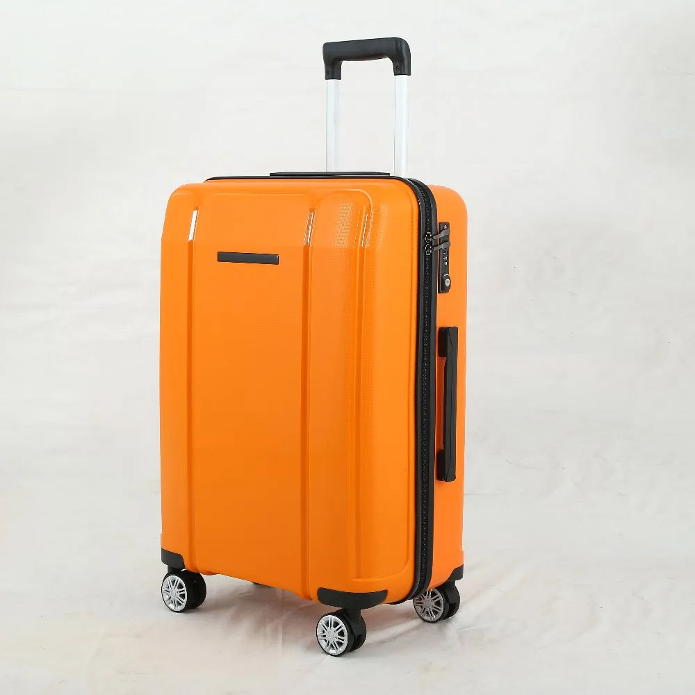 
Flexible wheel plastic luggage business trolley luggage valise new pp 