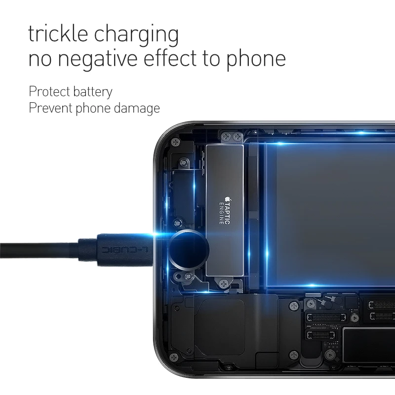 L-CUBIC MFi Certified usb cable for iPhone 6 7 8 X with Supplier Original cable for phone fast Charging