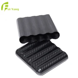 2019 China FY Sport Customized printing carbon fiber cigarette case cigar tubes humidor