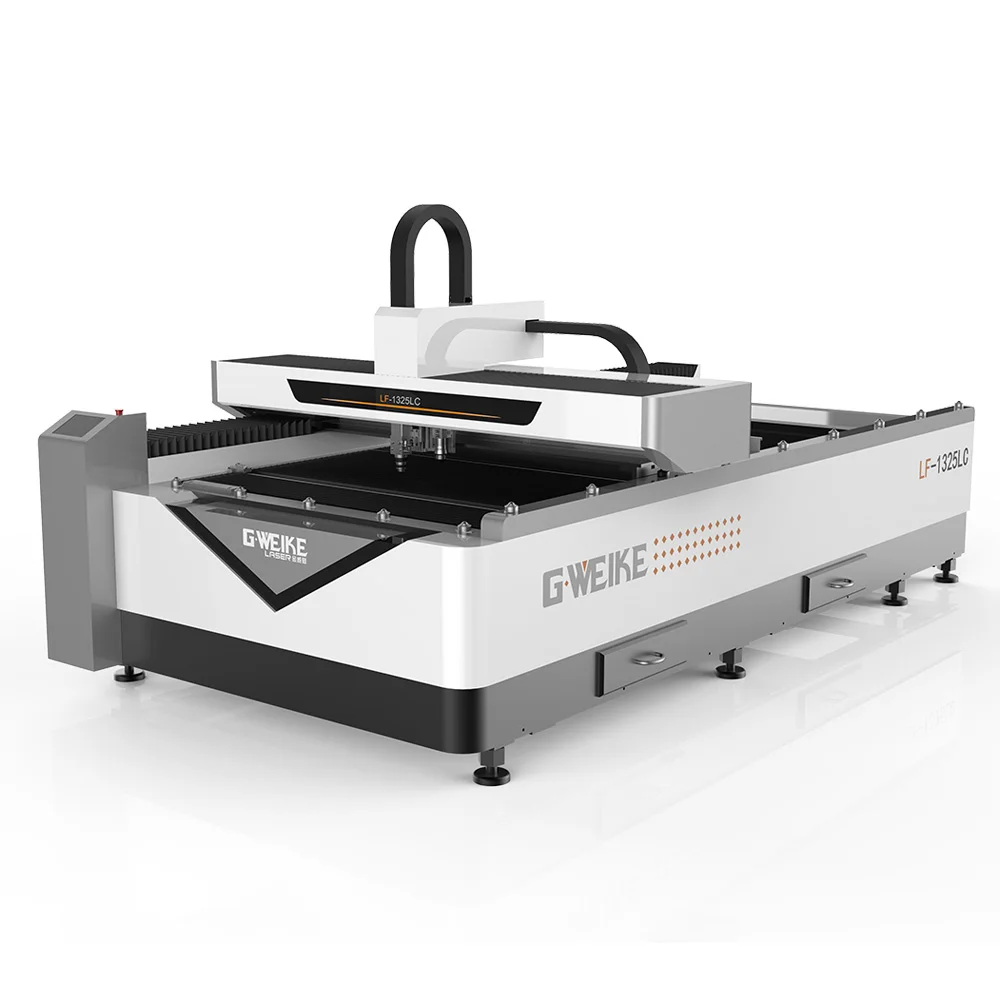 g weike 1325  fiber laser cutting machine used laser cutting machines for sale 500W 750W 1000Wmixed laser cutting machine