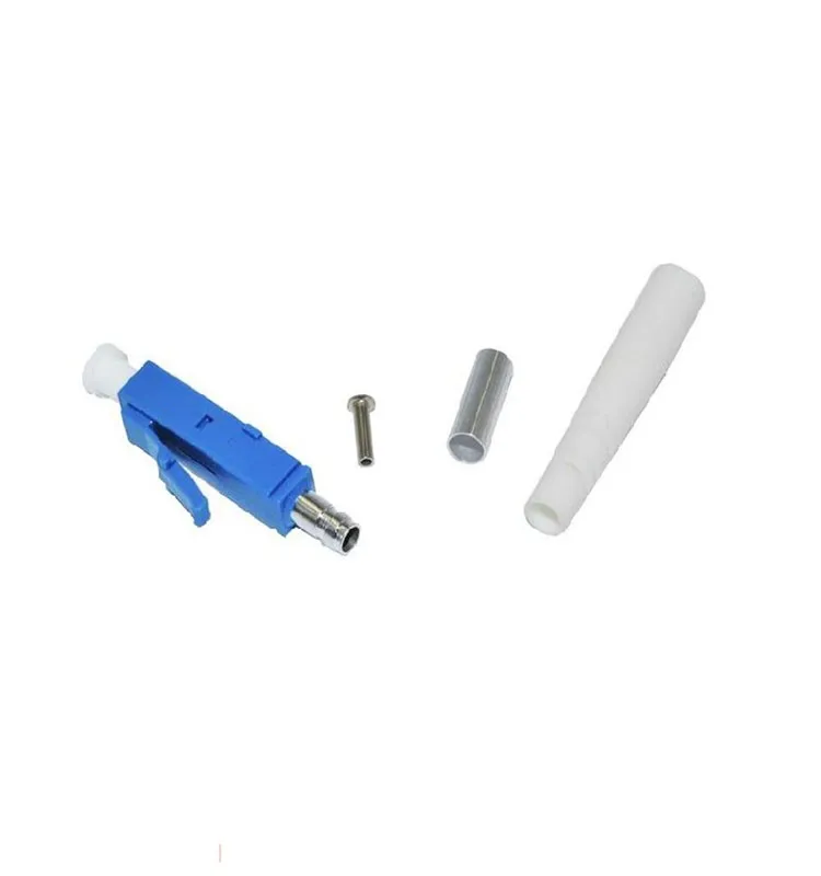 LC fiber optic cable connector 90 degree
