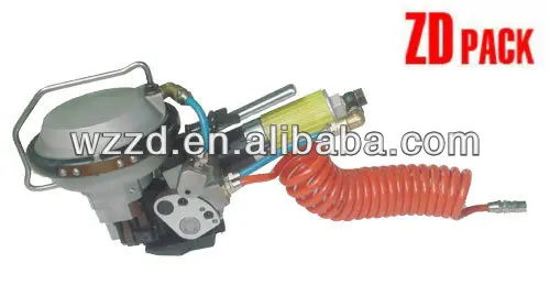 Kz-19/16/13 manual pnuematic combination steel binding machine