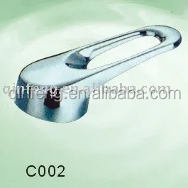 
faucet handle/handlewheel,Luxury Bathroom Design Dual Handle shower mixer handle, knob offered 