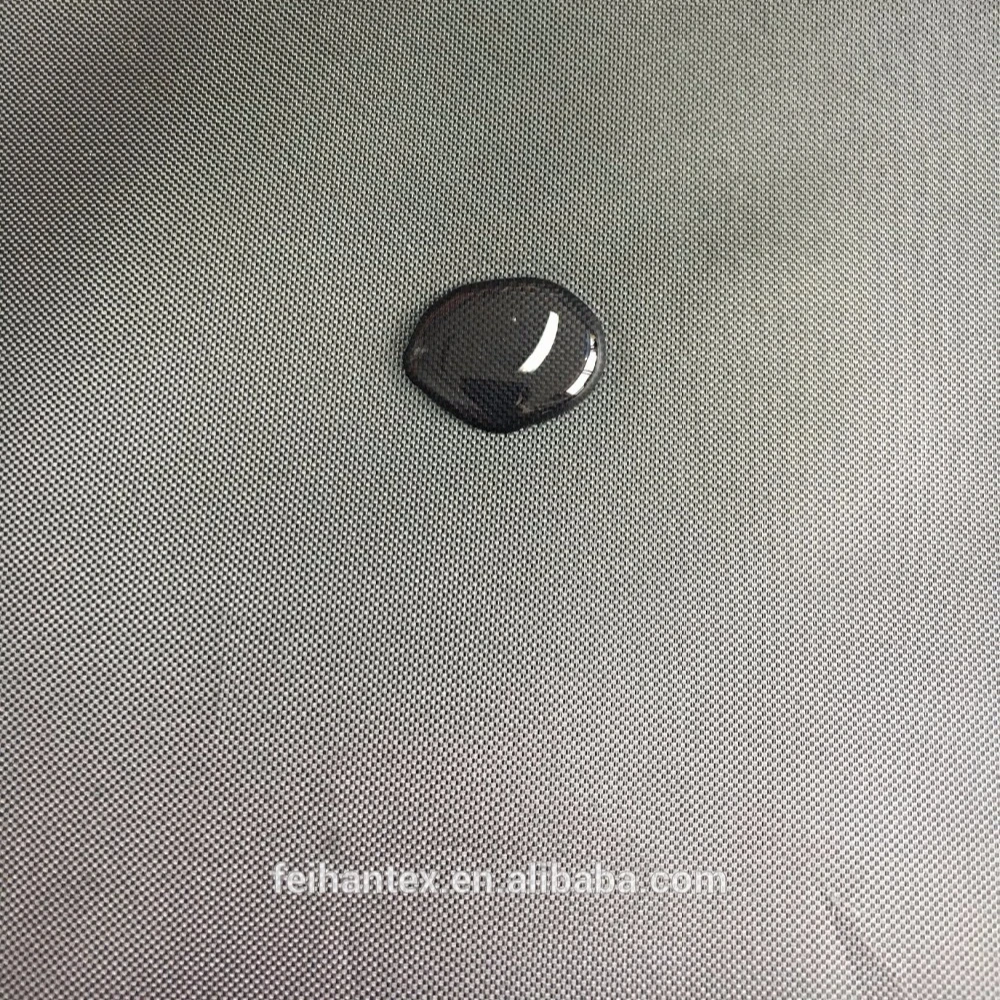 200 * 200 D polyester Oxford bags waterproof fabrics of crease resistant pu coated fabric