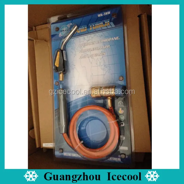 Изделие воспламенитель deluxe автоматического розжига стороны газовая горелка сварки факел Wk-3SW с 1.5 м шланг