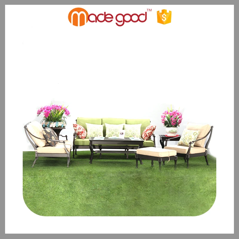 New product professional metal aluminium italian antique style sofa