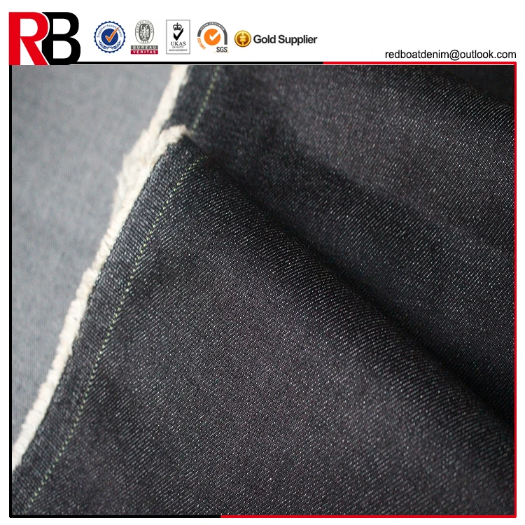 98%cotton 2%spandex twill 10s yarn high stretch regular denim jeans fabric