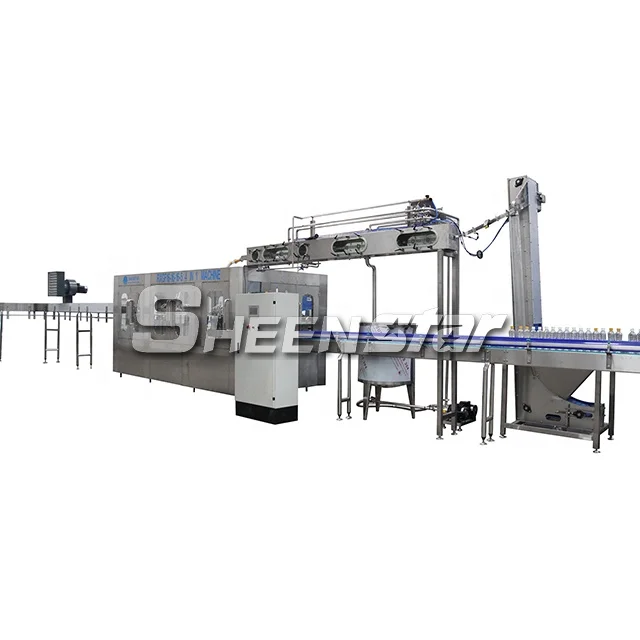 Complete Fruit Juice Production Line With Hot Filling Machine