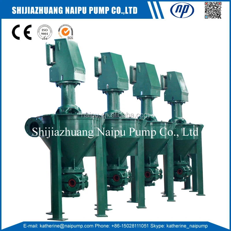 3 QV - AF Primary and Secondary Froth Slurry Pump for Apatite Washing Plant