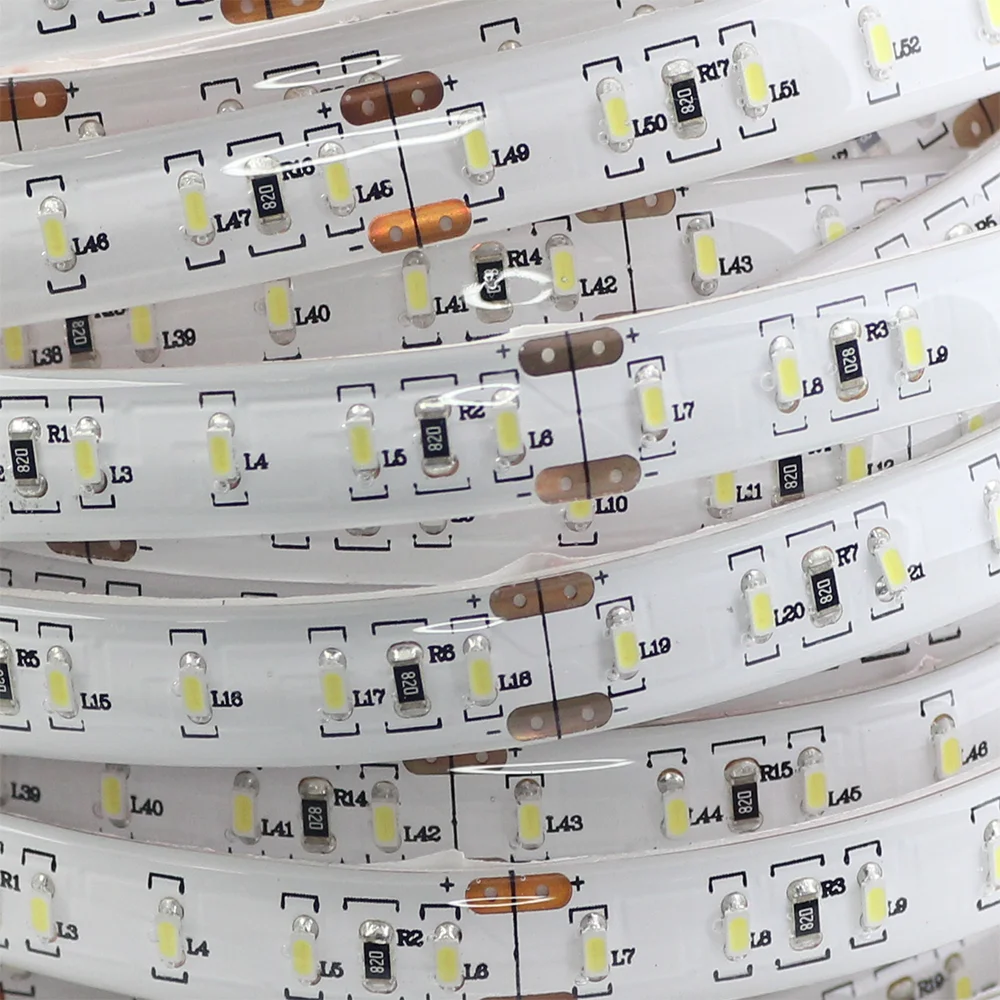 Decorative custom led white light strips for clothes red color IP67 3014 Mini Adjustable Length