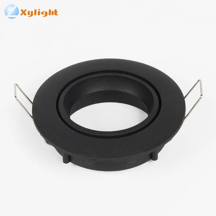 
Recessed die cast aluminum led home lighting housing mr16 gu10 round led downlight frame 