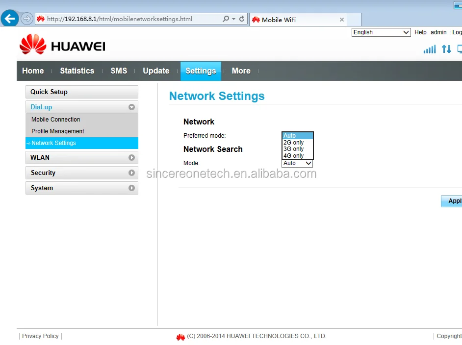 Huawei E8372h-153 LTE modem wifi