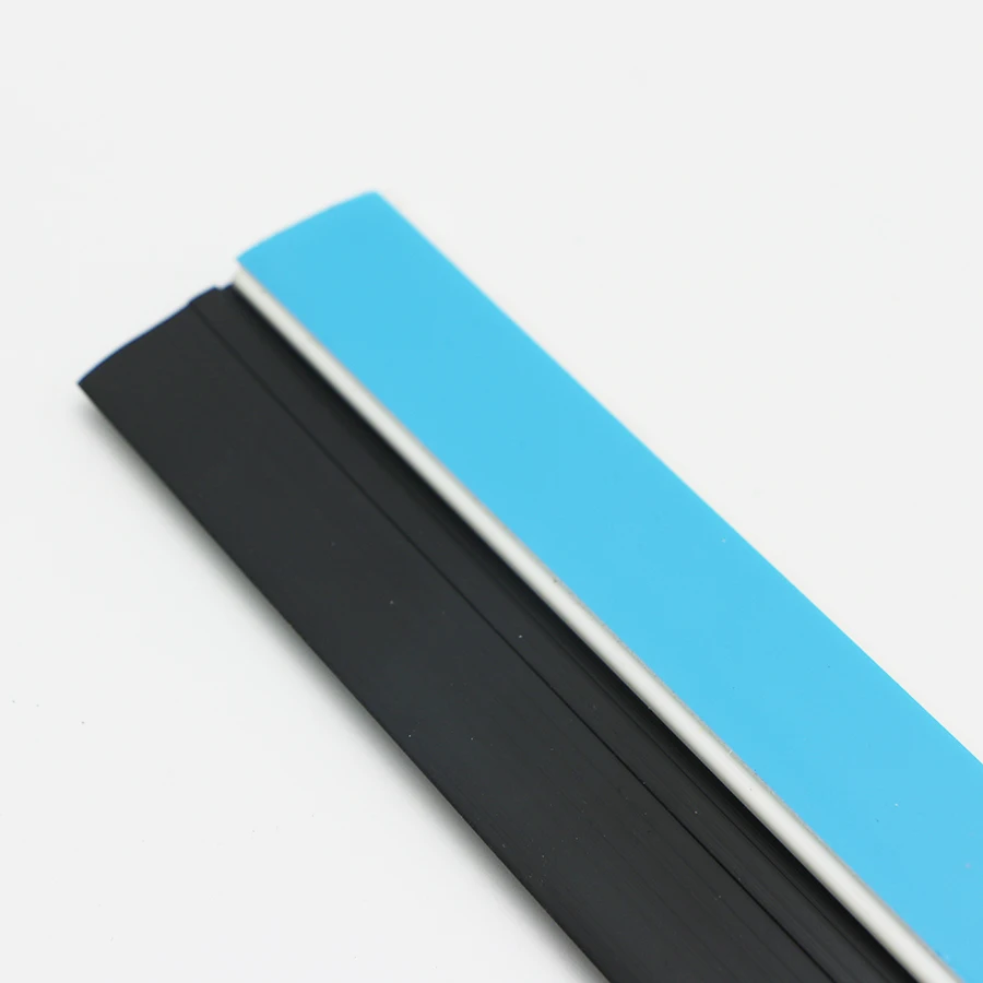 Self-adhesive Door Bottom Seal Sealing Strip White PVC Bar Composite Flexible PVC Rubber Tape Weatherstripping Draught Excluder