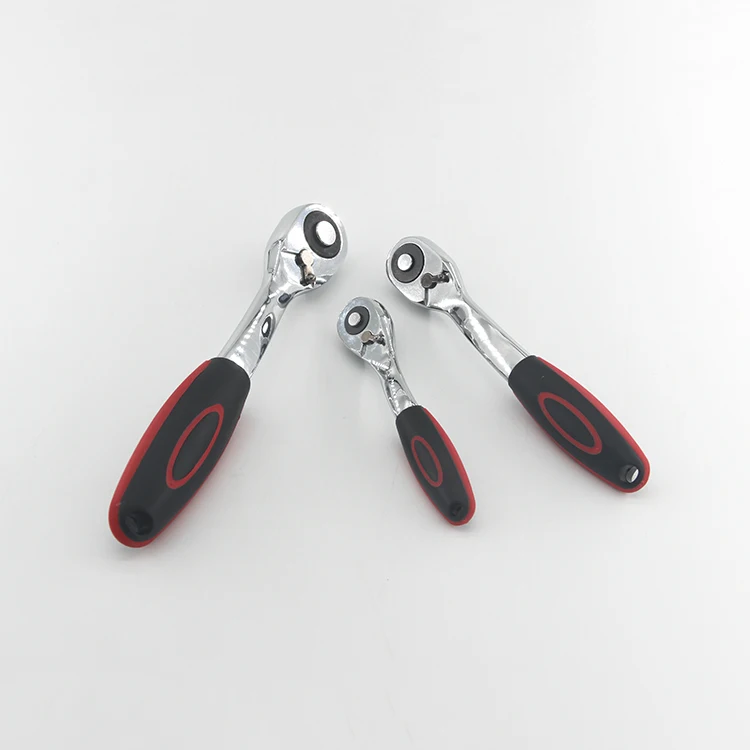 Гаечный ключ 1/4 дюйма 1/2 дюйма 3/8 дюйма 72 зубца, набор ручных инструментов