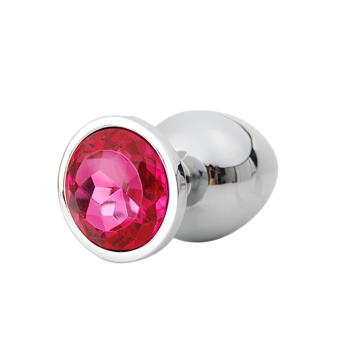 
Factory Directly Anal Sex Product Jeweled Butt Plug 