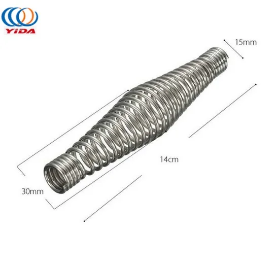 Hot selling OEM Style Stainless Steel Loaded Spring  BBQ Spring Handle