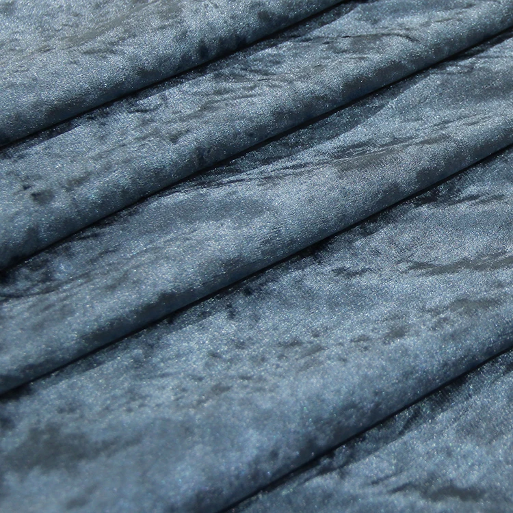 280cm Width Ice Crushed velvet for curtain cushion 7 set sofa & bed upholstery
