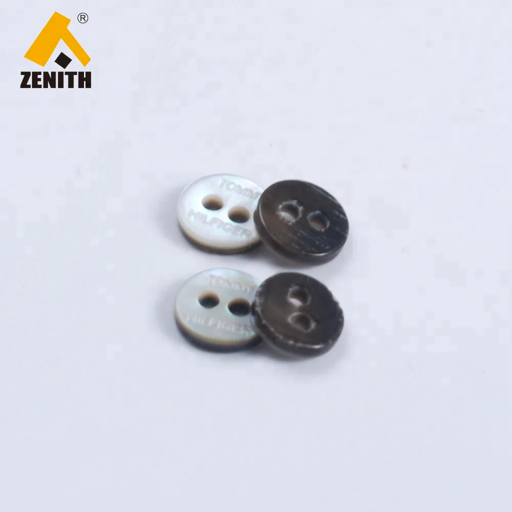 Round MOP White Mother of Pearl Shirt Shell Buttons BN80049