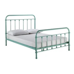 Best Selling Metal Frame Wooden Slats Kids Single Iron Bed Metal Children Bed