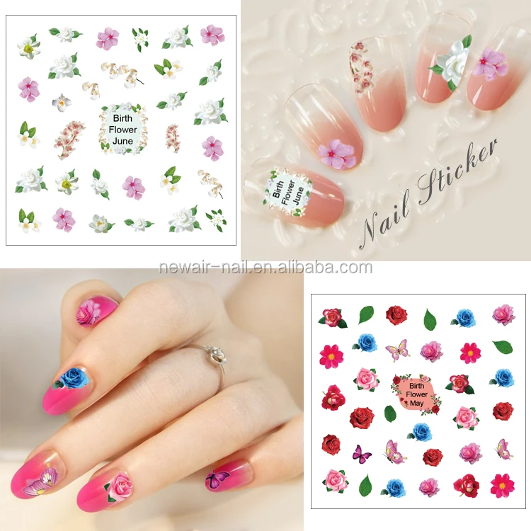
wholesale nail supplies custom designs heart nail art designs sticker 