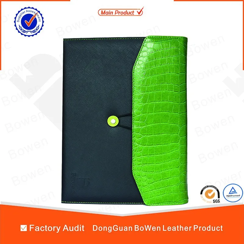 Оптовая продажа документы искусственной кожи чехол сращивание крокодиловой кожи файл карман