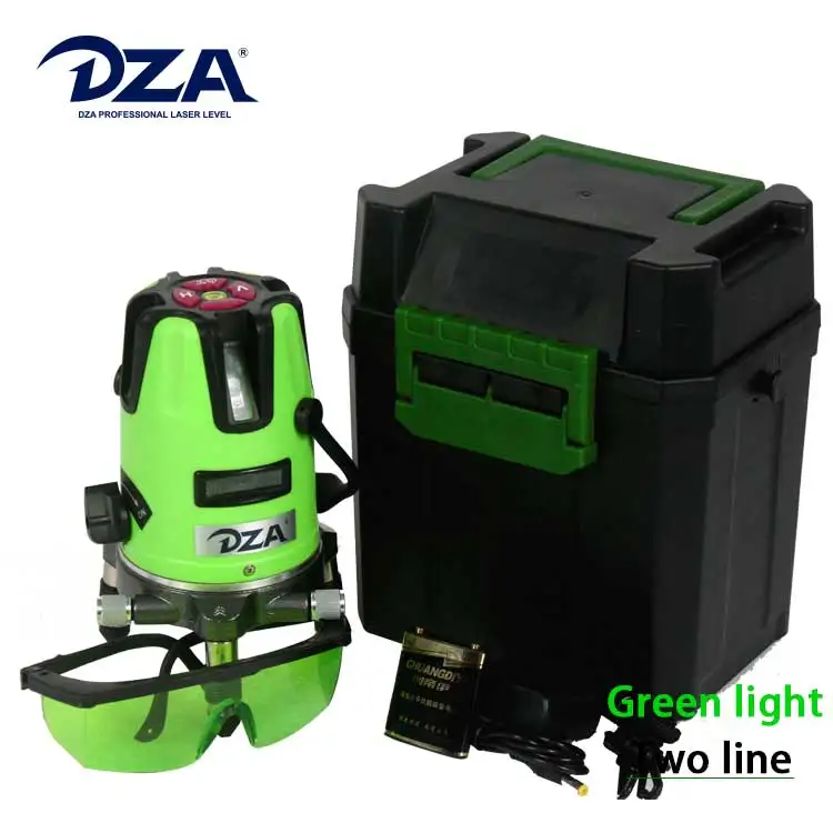 Construction Auto Self Leveling Rotary Green Laser Two Lines Level