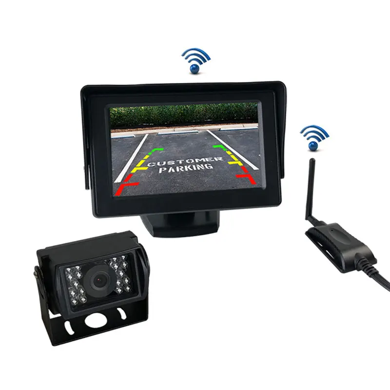 Зеркало автомобиля Gps навигации с беспроводной заднего вида камера для Hyundai elantra santa fe