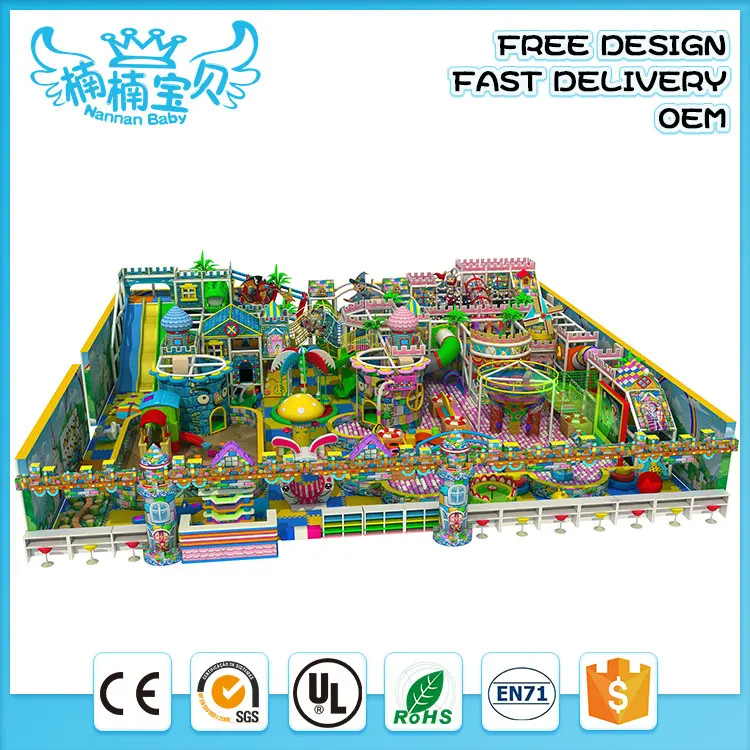 Nannan Hot sales zoo animals kids indoor playground equipment custom design projection toddler adventure park