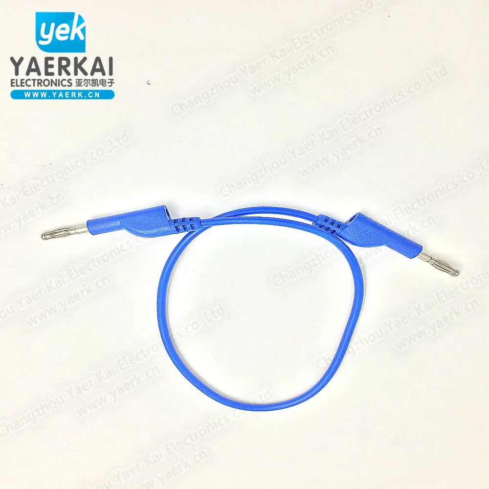 
Factory supply electronic specialties 4mm banana plug laboratory test lead 