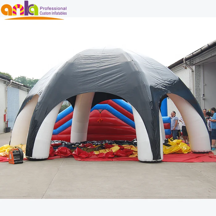 Customized logo printing 4 5 6 8 legs iglu inflatable spider dome tent for promotional sale