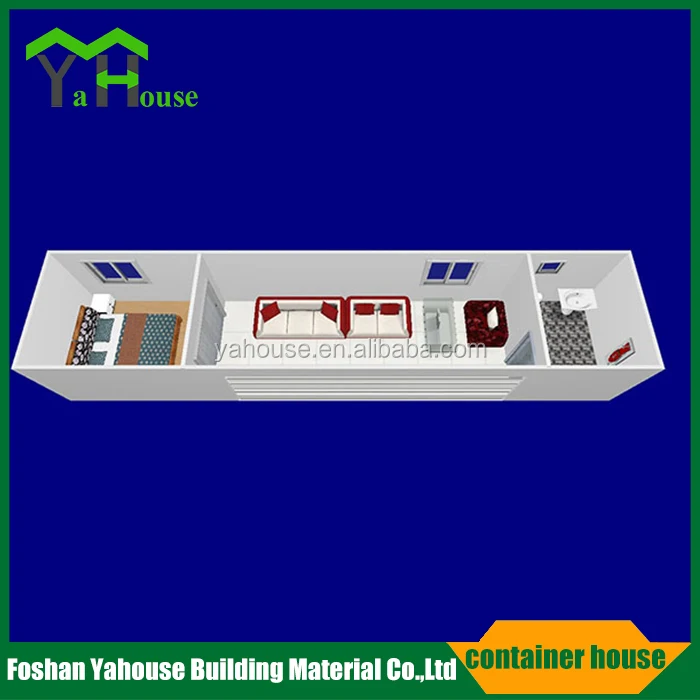 Modern design flat pack container prefab house prefabricated house housing low price