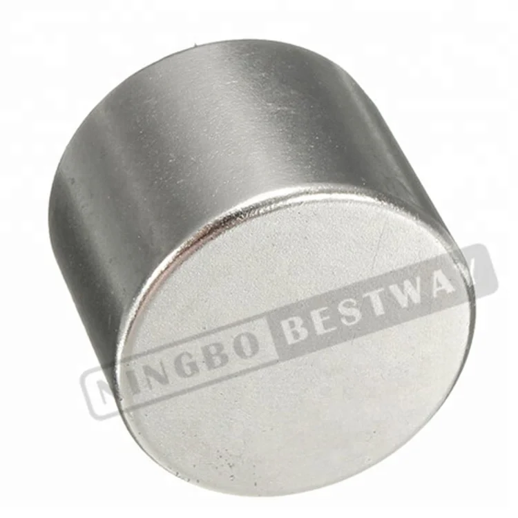 Big size N52 blocks neodymium cylinder magnet stop water meter