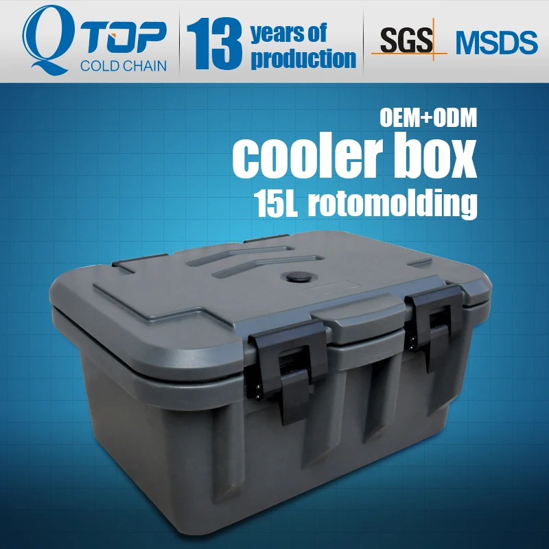 22L Rotomolded ice chest cooler box/cold box for fishing