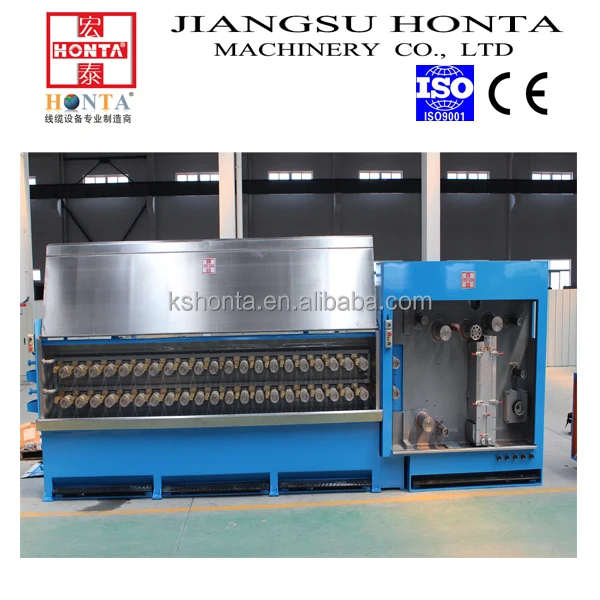 
ceramic drawing capstans two or three zones annealing 16 wires/ 8 wires copper wire drawing machine 