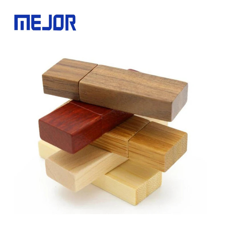 Madera pen drive 16GB promotion gift 8g wood memory stick 4g custom flash disk 2.0 Wooden USB